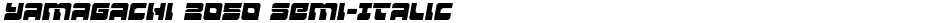 Yamagachi 2050 Semi-ItalicDemo