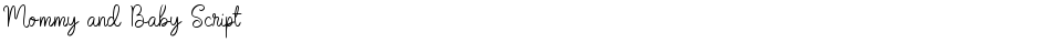 Mommy and Baby ScriptDemo