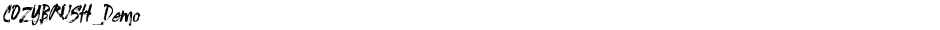 COZYBRUSH_DemoDemo