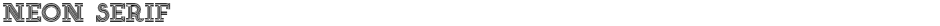 NEON SERIFDemo