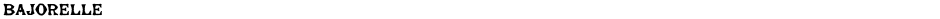 BajorelleDemo