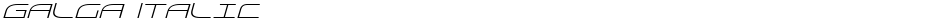 Galga ItalicDemo