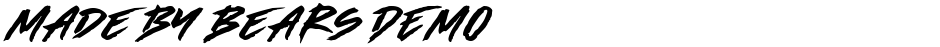 Made by Bears DEMODemo