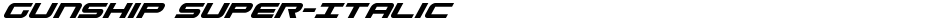 Gunship Super-ItalicDemo