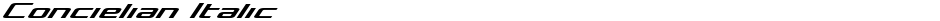 Concielian ItalicDemo