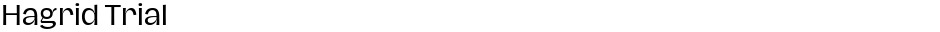 Hagrid TrialDemo