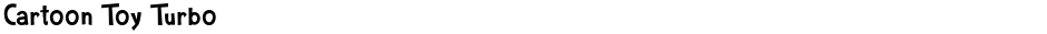 Cartoon Toy TurboDemo