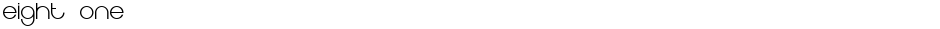 Eight OneDemo