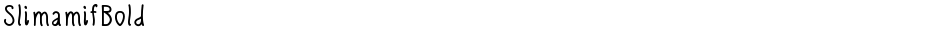 SlimamifBoldDemo