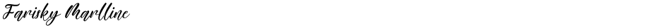 Farisky MarllineDemo