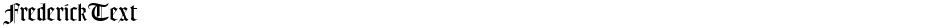 FrederickTextDemo