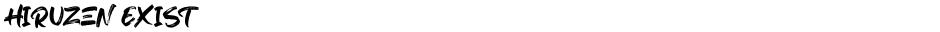 Hiruzen ExistDemo