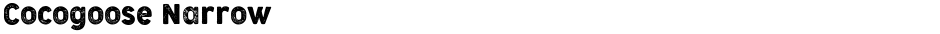 Cocogoose NarrowDemo