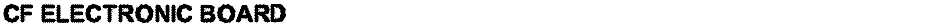CF Electronic BoardDemo