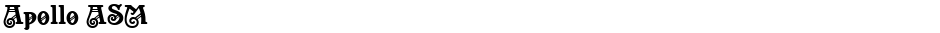 Apollo ASMDemo