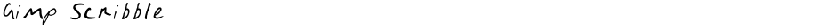 Gimp ScribbleDemo