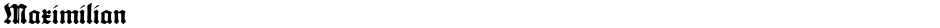 MaximilianDemo