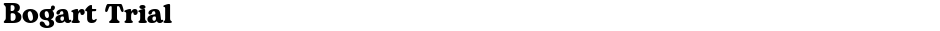 Bogart TrialDemo