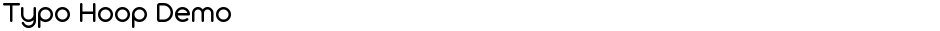 Typo Hoop DemoDemo
