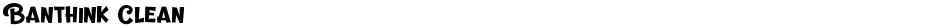 Banthink CleanDemo