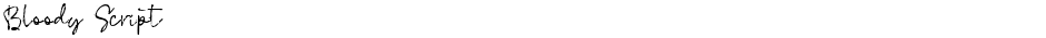 Bloody ScriptDemo