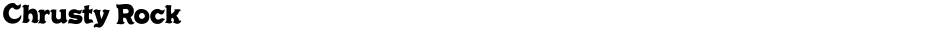 Chrusty RockDemo
