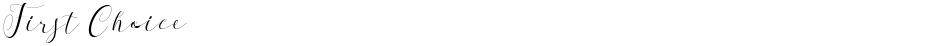 First Choice DEMODemo