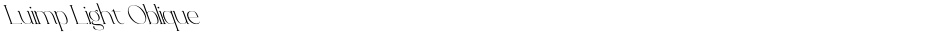 Luimp Light ObliqueDemo