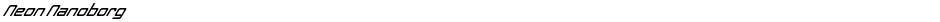 Neon NanoborgDemo