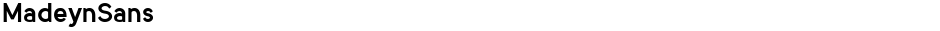 MadeynSansDemo