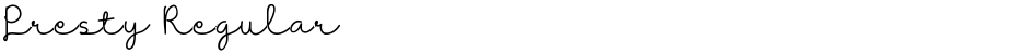 Presty RegularDemo