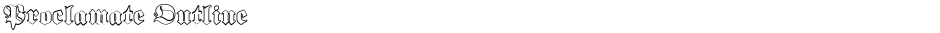 Proclamate OutlineDemo