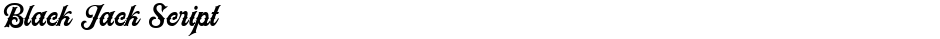 Black Jack ScriptDemo