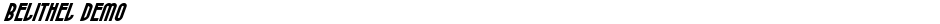 Belithel DemoDemo