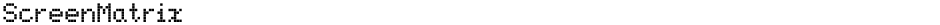 ScreenMatrixDemo