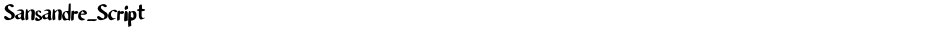Sansandre_ScriptDemo