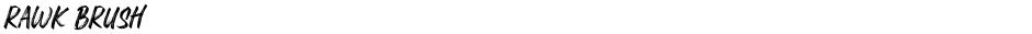 Rawk BrushDemo