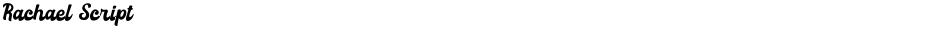Rachael ScriptDemo