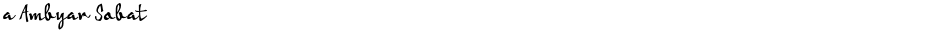 a Ambyar SobatDemo