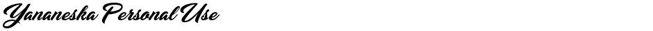 Yananeska Personal UseDemo