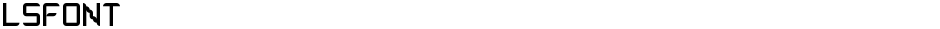 lsfontDemo