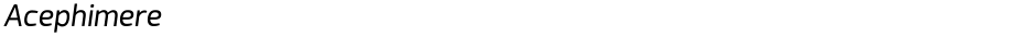 AcephimereDemo