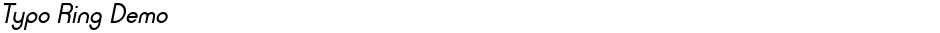 Typo Ring DemoDemo