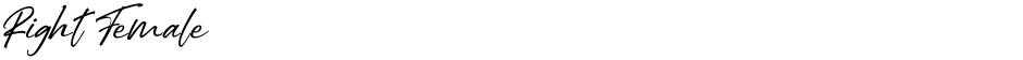 Right FemaleDemo