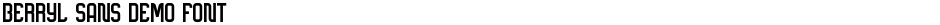 Berryl Sans DEMO fontDemo