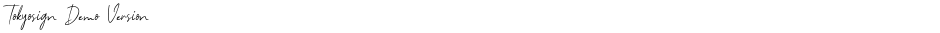 Tokyosign Demo VersionDemo
