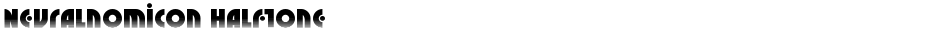 Neuralnomicon HalftoneDemo