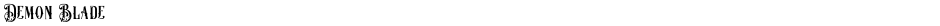 Demon BladeDemo