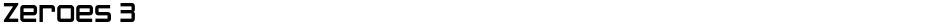 Zeroes 3Demo