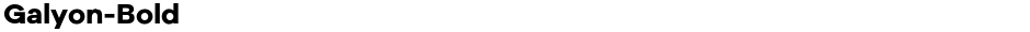 Galyon-BoldDemo